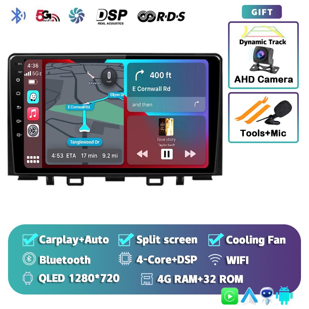 Android 14 Carplay Auto Car Radio For Kia RIO Stonic YB 2016 2017 2018 2019 2020 2021 2022 GPS Multimedia Video Player Stereo BT