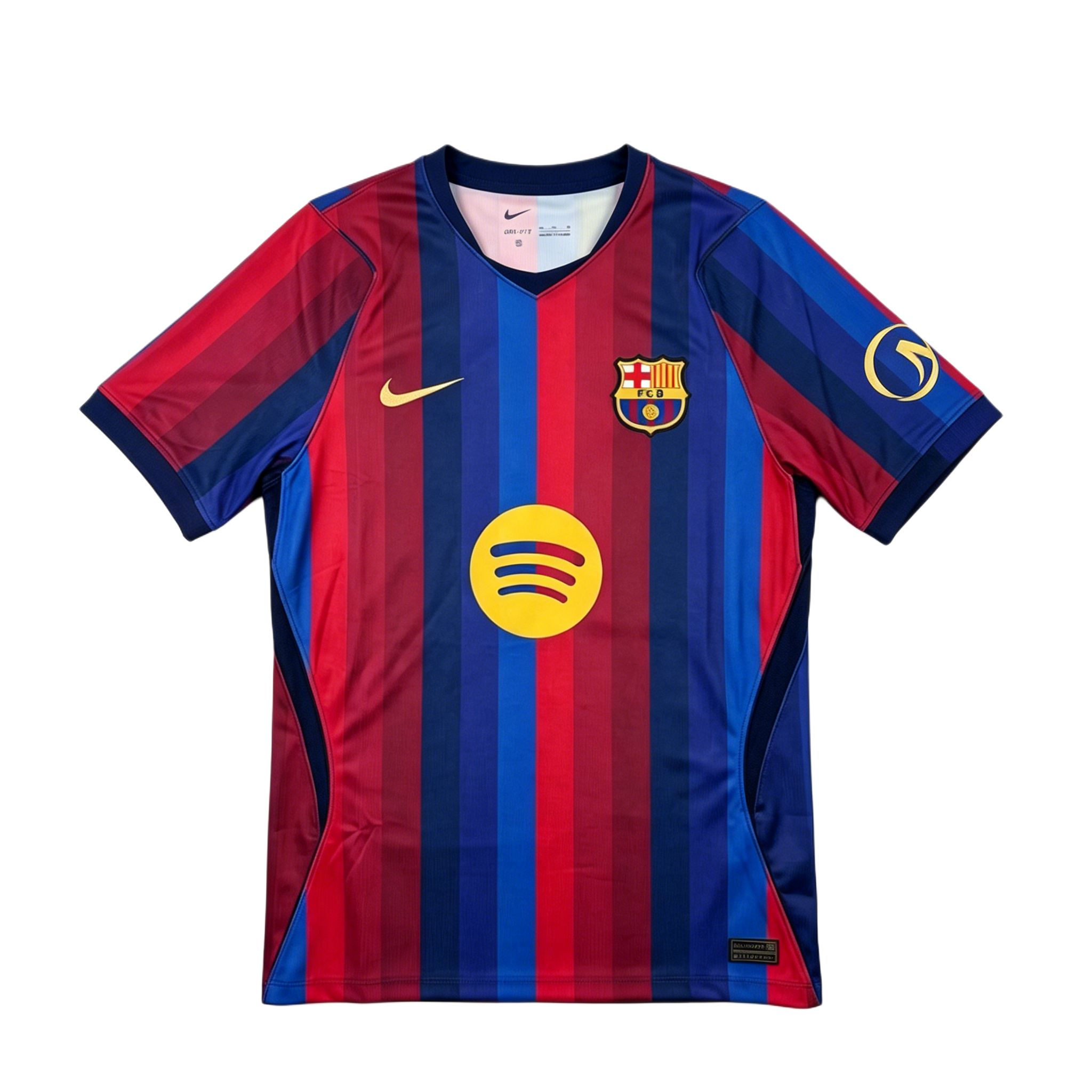 Nike Men's Striped V-Neck Pullover Simple Short Sleeve Soccer Shirt Tops Ii1872-683 Cm
