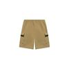 Li-Ning Sports Life Series Letter Print Straight Loose Sports Shorts Men Bottoms Ketone-Brown AKST643-2