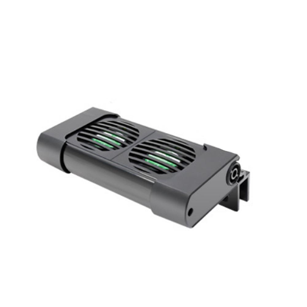 Temperature Control Heat Dissipation Fan System Chiller Control  Cool Down Temperature 2 Fan Heads
