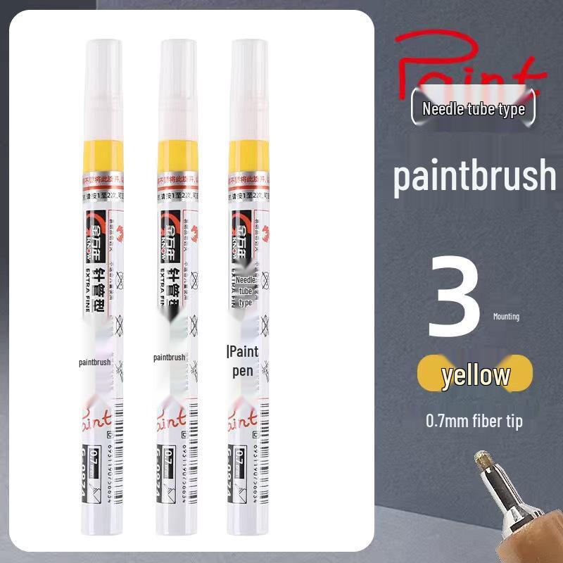 Jin Wannian Oil-Based Waterproof Touch-Up & Marking Pen for Metals
