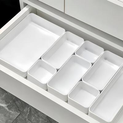 Organizador de Cajón de Escritorio para Hogar, Dormitorio u Oficina - Perfecto para Artículos Varios, Cosméticos y Material de Oficina