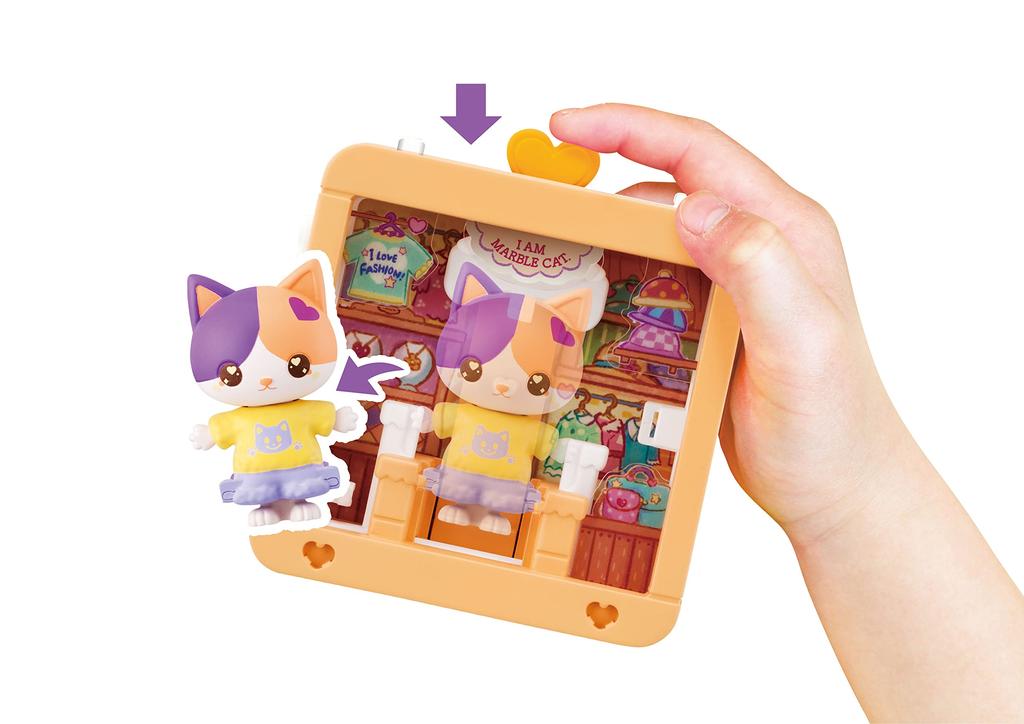 MegaHouse Snap Friends Marble Cat Clothing Store [Japan Toy Awards 2023 Action Toy Category Excellence Award] Ages 5 and up