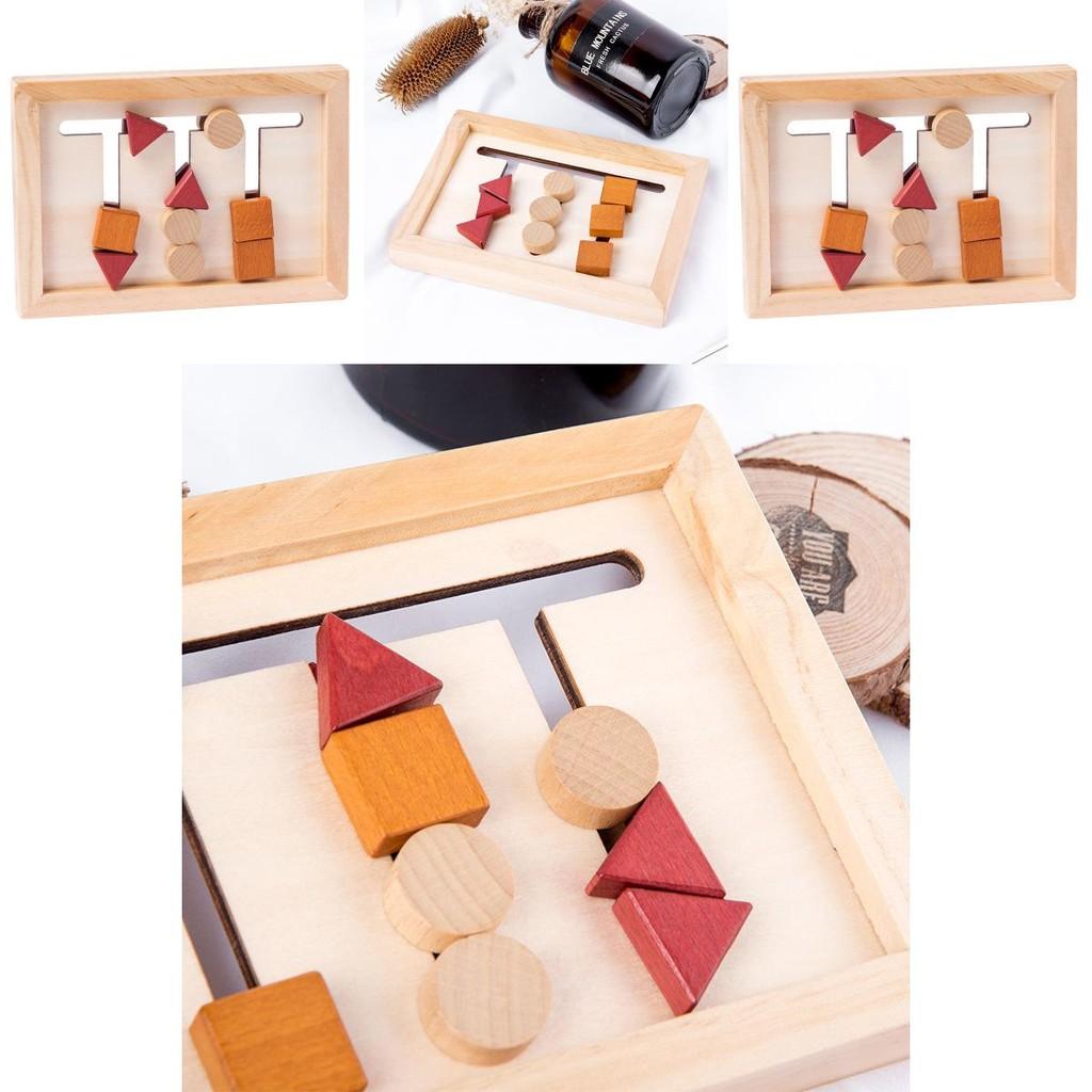 Holz-Formen-Zuordnungsspielbrett Kinder Puzzle Spielzeug Für Frühes Lernen