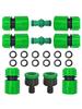 Mangueira de Rega de Jardim Conector Rápido ABS 1/2” Extremidade Acoplamento de Mangueira Duplo Macho Adaptador de Junção Extensor Conjunto Para Mangueira Tubo