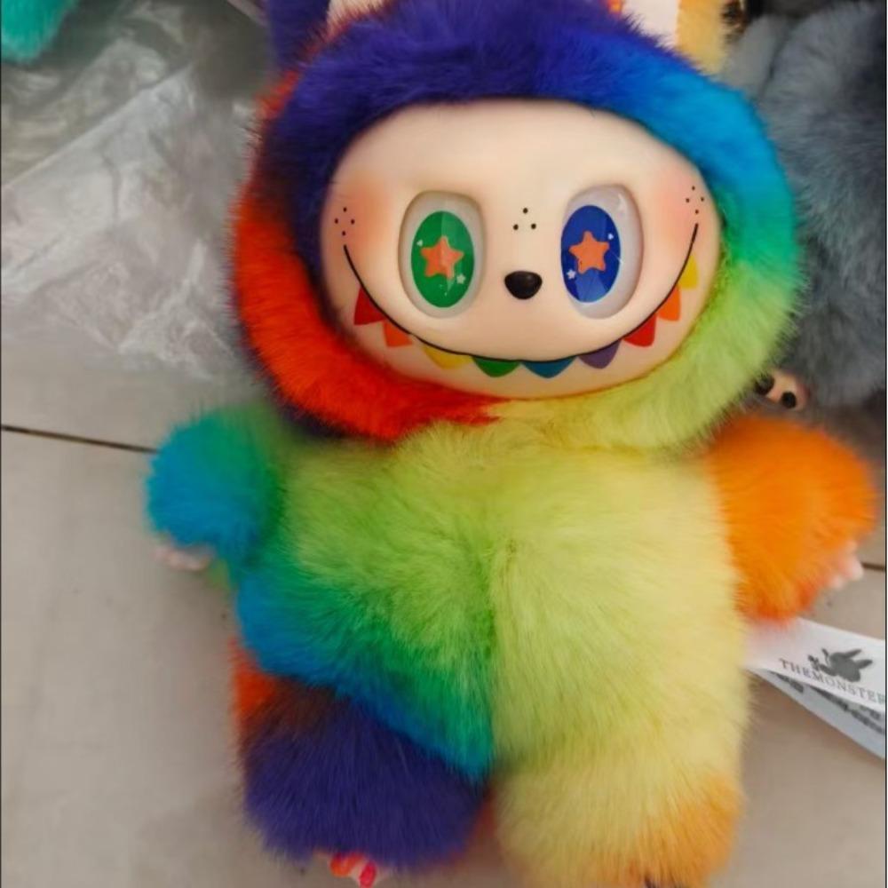 Tide Play Blind Box Zimomo Plush Toy Vinyl Face Macaron Cute Wind Fifth Generation 17cm