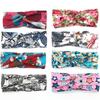 Comfortable Bohemian Style Elastic Headband With Floral Design For Active Women