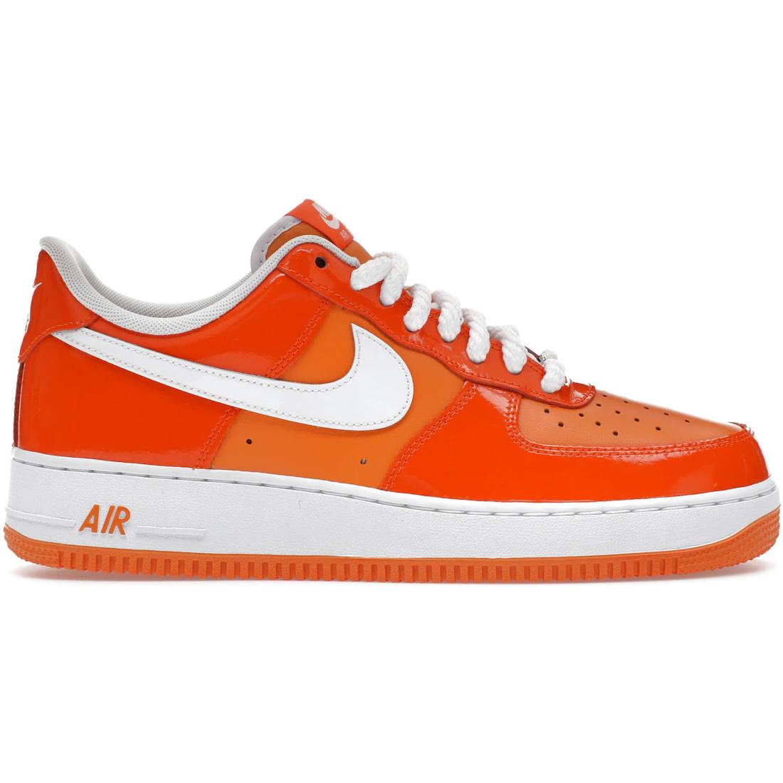 

Кроссовки Nike Air Force 1 Low 07 Оранжевые Белые Патент(HV9405-800) 40