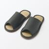 Igusa Front Charcoal XL [MUJI] Slippers, Slippers, Opening, 84774577, Gray,
