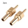 2pcs 410mm Brass Fitting Hose Barb Tail Reducer Reducing Plug Connector