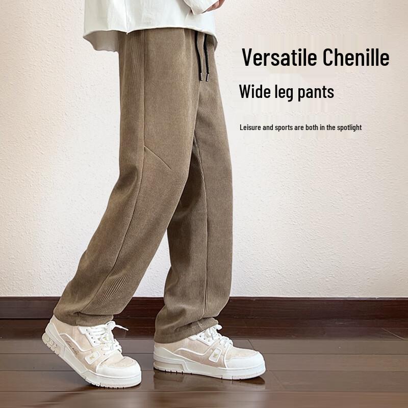 Jeanswest Men's Chenille American Retro Casual Pants