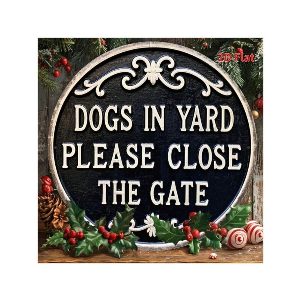 Metal Garden Gate Wall Art Outdoor Decor