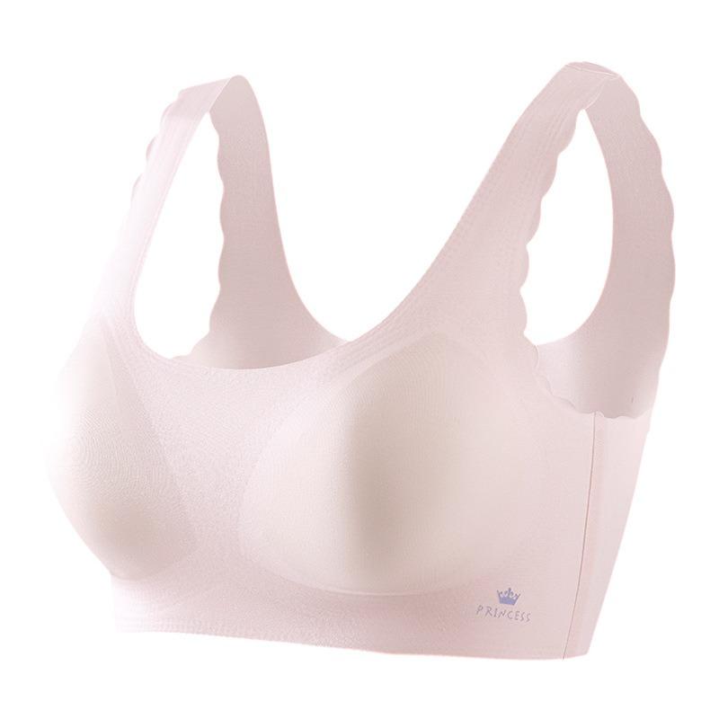 Lightweight Breathable Seamless Wireless Vest Bra For Teenage Puberty Development Girls
