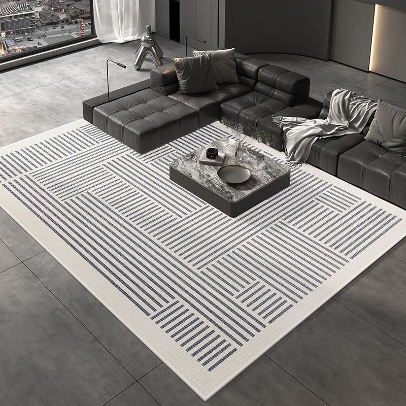 Geometrischer Luxus-Teppich für modernes Schlafzimmer Sofa Couchtisch Matte Große Fläche Wohnzimmer Teppich Heimdekoration