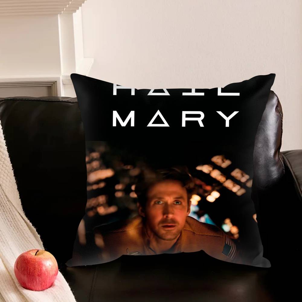 Film Project Hail M-Mary Pillowcase Living Room Sofa Cushion Cover Bedroom Room Bed Pillow Cover Home Decoration
