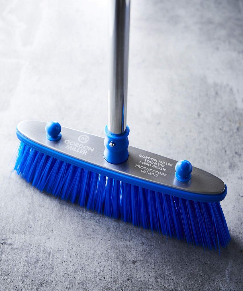 GORDON MILLER Stainless Steel Long Brush 127cm Sweeping Broom 618512