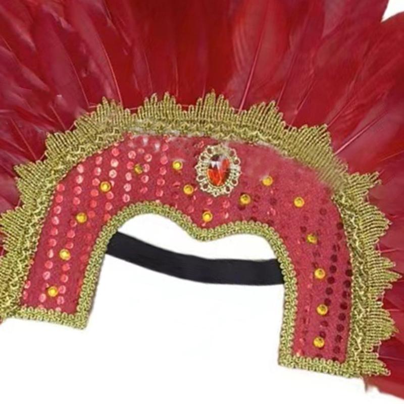 Fascia per capelli regolabile Fasce per capelli per esibizioni sul palco Fascia comoda per capelli per celebrazioni ed eventi di danza