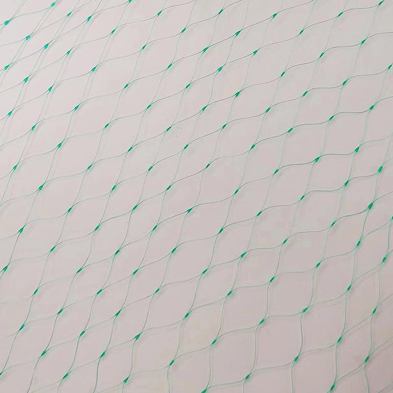 Polyethylene Garden Protection Net for Plants, Orchard, Pond, Courtyard, and Fruit Trees - Green Bird Netting Cover