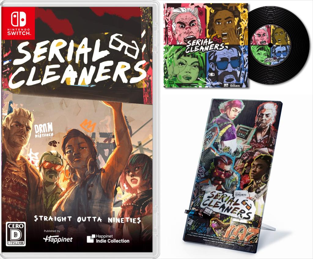 Serial Cleaners Includes an Original Switch Smartphone Stand and Digital Wallpaper Due To Expiration - Set. Unavailable Date.