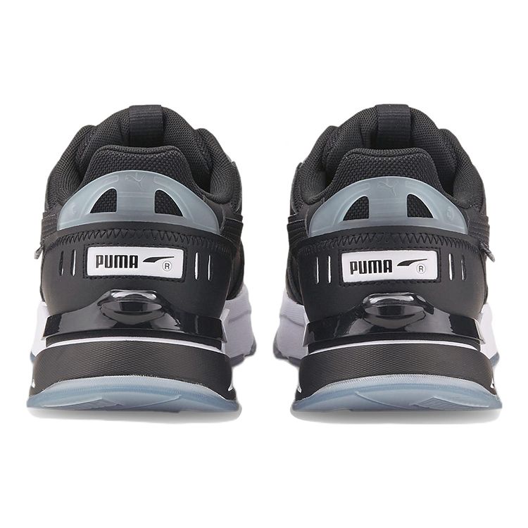 Puma Mirage Sport Contrast Fabric Leather Casual Low-Top Sneakers Unisex sneakers Black White 383560-02