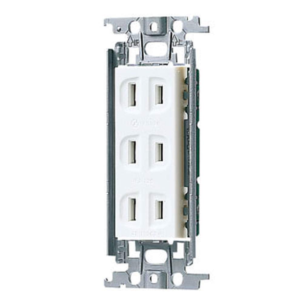 

Panasonic Cosmo Series Wide 21 Embedded Triple Outlet White WTF13033WK 10 Pieces