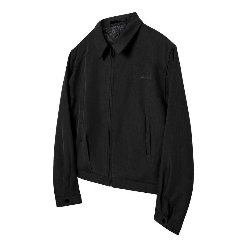 Kisko Classy American Padded Shoulder Cleanfit Short Suit Jacket Male Minority Simple All-Matchloose Coat