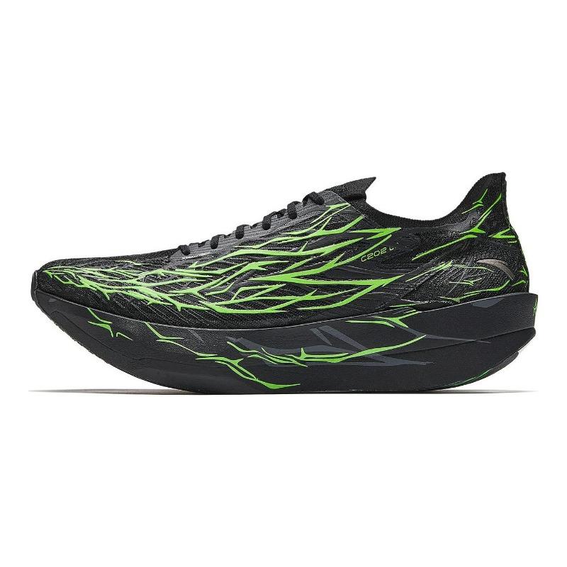 Anta C202 G9 Black Thorn men low-top running shoes black green 912615589-1 42.5