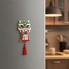 Cartoon Lion Dance Refrigerator Sticker 3D Relief Spring Festival Magnet Sticker  Souvenir