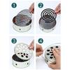 Mosquitoes Expel Tray Box Featuring Carrying Handle And Removable Lid Portable Outdoor Essential With Ventilation Holes