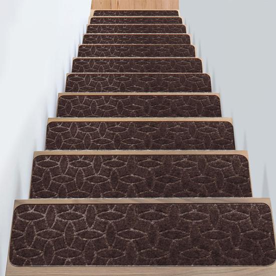 Covoraș de scară antiderapant Autoadeziv Aderență puternică Instalare ușoară Fără tăiere Reutilizabil Embosare