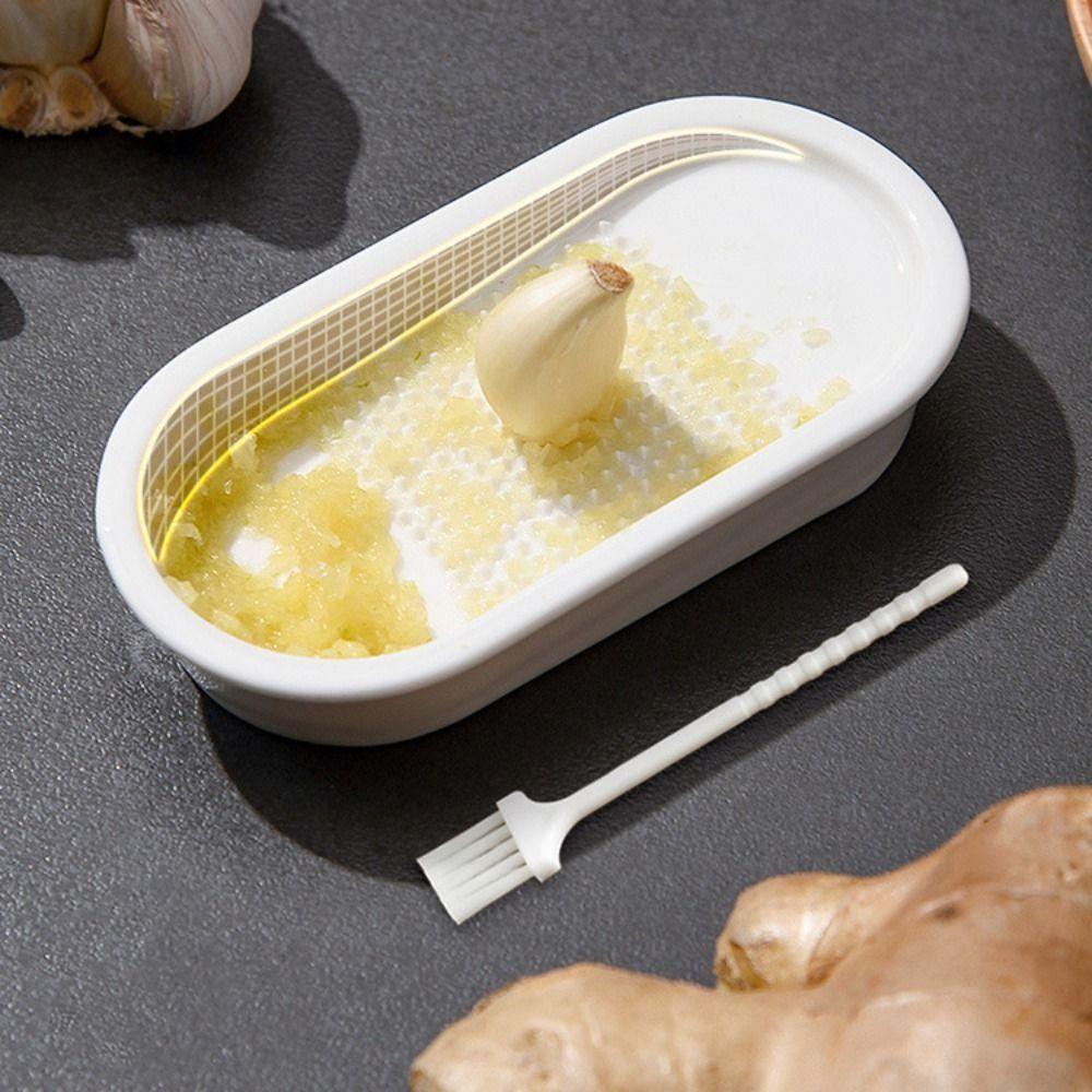 Wear Resistant Ginger Grater Ceramics Kitchen Grater Household Garlic Grinder  Seasoning Grinding