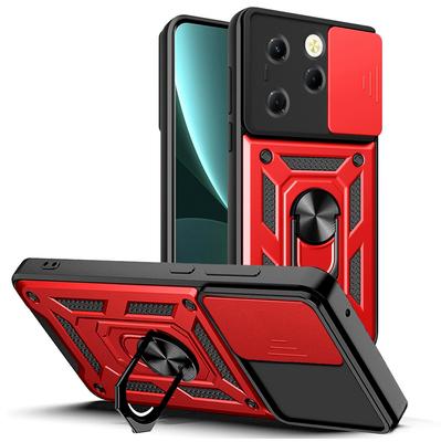 Camera Protect Case for Infinix Hot 40 Pro 40i 30 30i Hot 20 Play 12 11S NFC INFINIX Zero 30 5G Armor Hybrid Ring Back Cover