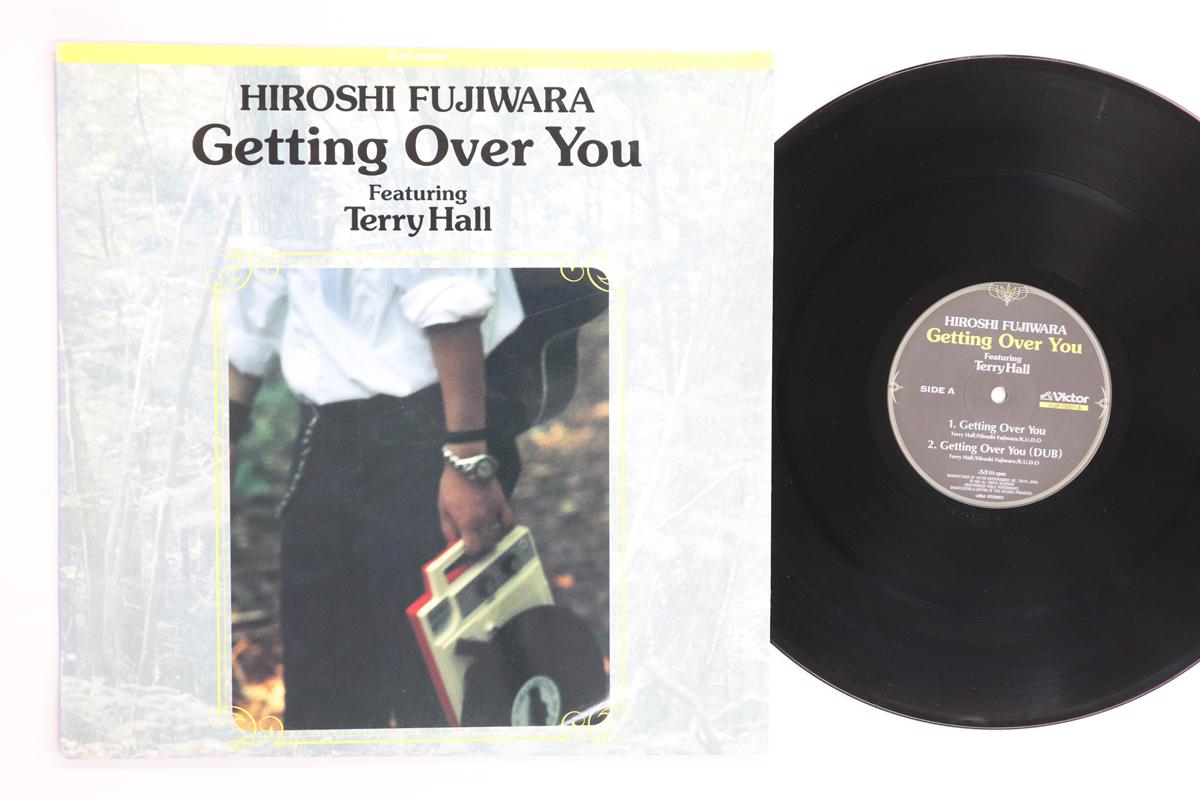 

12inch Record HIROSHI FUJIWARA Getting Over You VIJP15001 VICTOR 1994 Japan Japanese Club Dance Used
