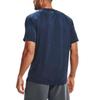 Under Armour T Shirts Men's Dark Blue Crew Neck Moderate Straight Fit 1328190-408