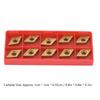 10PCS  DCMT11T304HM YBC251 DCMT32.51HM CNC Carbide Insert Blade Lathe Turning Tool