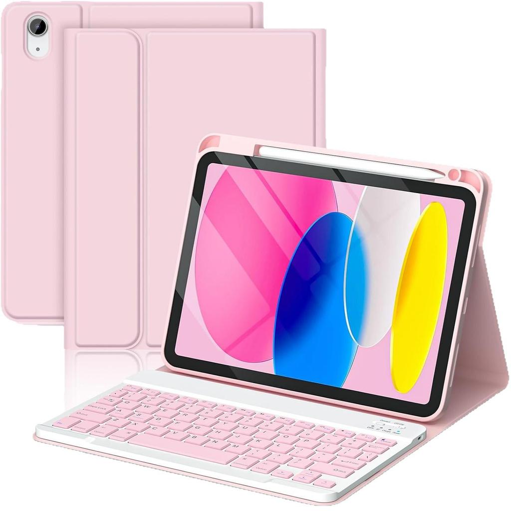 IPad Air 7 Schutzhülle mit Bluetooth-Tastatur & Stifthalter