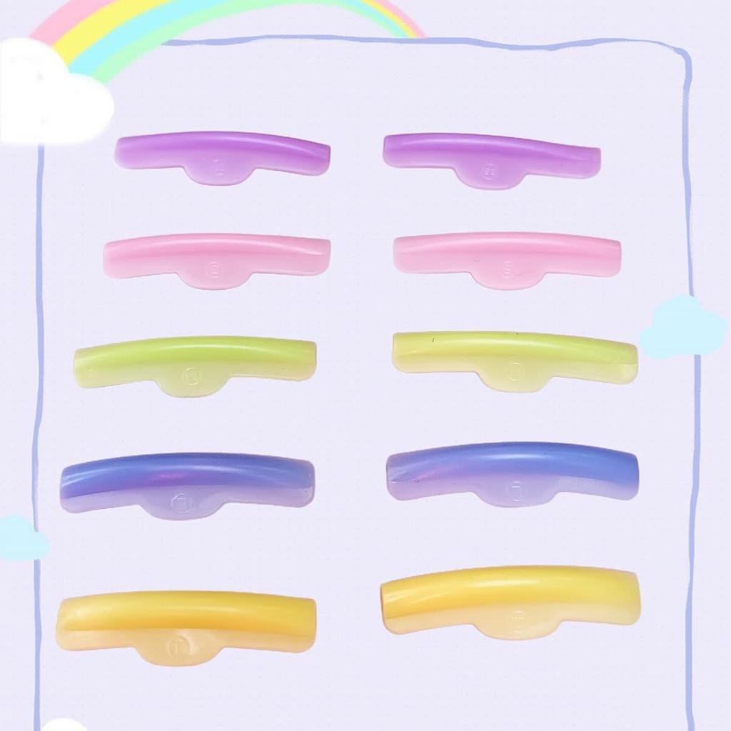 Lash Lift Pads Eyelash Perm Rods Silicone Lash Lifting Curler, Lash Lift Shield Rods, Soft Pads for Lash Lamination Reusable Lash Lifting Shield Pads