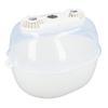 Haushalts-Auftaubox mit Doppelventilator, Doppelschicht-Abtropfgestell, 1800 mAh, Timer, abnehmbar, USB-Aufladung, UV