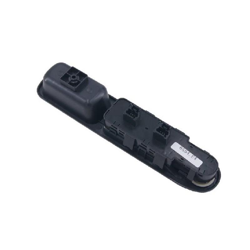for Peugeot 307 2002-2009 Car Master Electric Window Switch Button with Folding Front Left Replacement 6554.E4 Auto Part 3+6 PIN