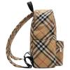 Burberry Two-Way Zipper Closure Front Pocket Embellished Equestrian Knight Design Polyester Backpack Small Men Backpack Beige 81023541