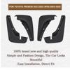 Mudflaps Fender For Toyota Probox Succeed XP50 XP160 2002~ Parts Mudguards Flap Splash Mud Guards Cover Wheel Accessories