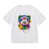 Women's Fashion Breathable Comfy Classic T-Shirt Artistic Ferret Graphic Tee