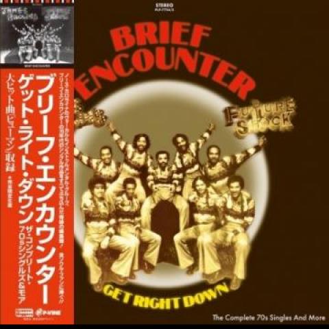LP Record BRIEF ENCOUNTER - Get Right Down The Complete 70s Sin PLP7754 P-VINE 2022 Japan Obi Soul/Funk