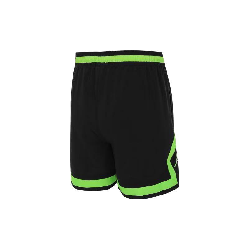 Jordan Lace-Up Fashion Comfortable Versatile Color-Block Three-Quarter Casual Shorts Men shorts Black Green FQ2990-014