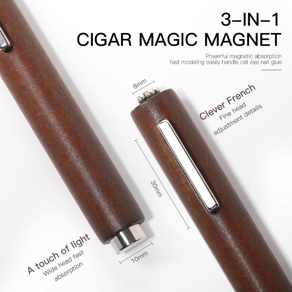 3 in 1 Magnetstreifen mit Katzenmotiv, Magnet-Stick-Board, stark, breit, 9D, magnetischer Nagelgel-Lack, Nagel-DIY-Tools, Maniküre