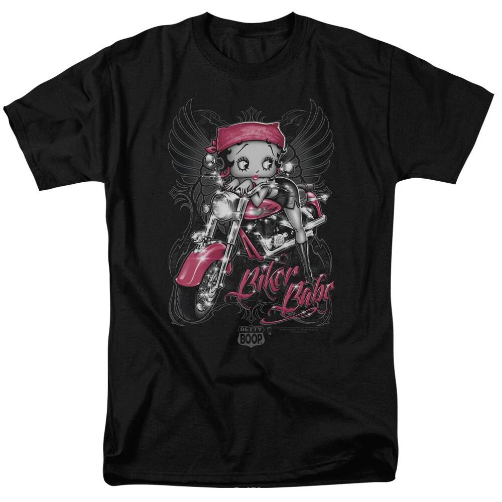 Betty Boop  Biker Babe  T-Shirt - Regular or Tank - to 6X 4XL