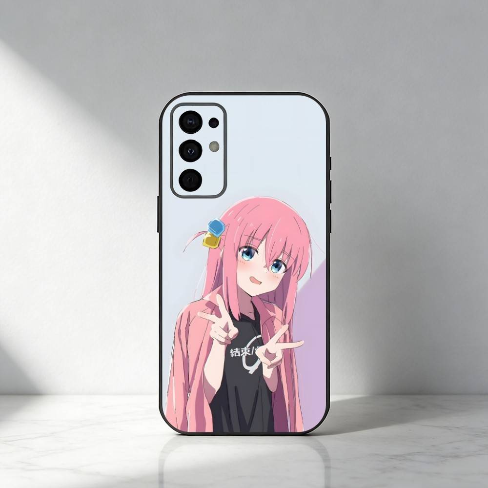 B-t-R Anime Bocchi H-Hitori Gotou  Phone Case For Samsung S25,S24,S21,S22,S23,S20,Ultra,S26,Plus,Fe,Note,5G Black Cover
