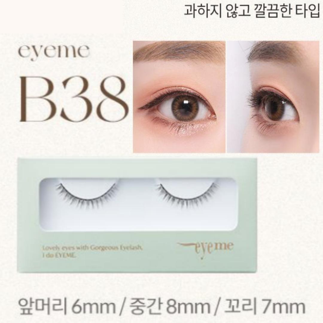 

[ПІКАССО] Olive Young EyeMe Накладні вії 10 видів B38