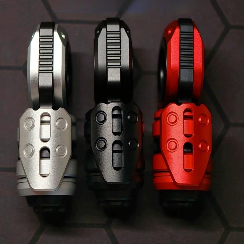 Youth Edition Sinian Edc Fidget Spinner Mechanical Ratchet Haptic Push Slider Anxiety Stress Relief Metal Fingertip Gyro Toy