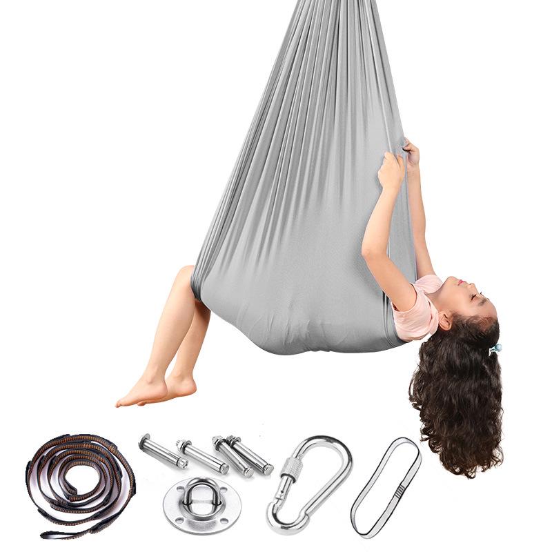 Adjustable Indoor/Outdoor Sensory Swing for Kids & Adults - 280x100cm